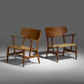 Hans J. Wegner. lounge chairs