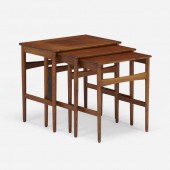 Hans J. Wegner. Nesting tables