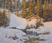HANS JOHN STOLTENBERG OIL ON C