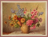HANS LIEBL STILL LIFE WITH FLO