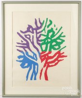 HANS MOLLER ABSTRACT LITHOGRAP