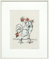 Hans Moller lithograph (Americ