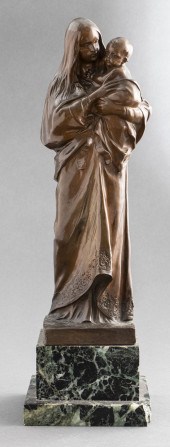 HANS MULLER BRONZE SCULPTURE M