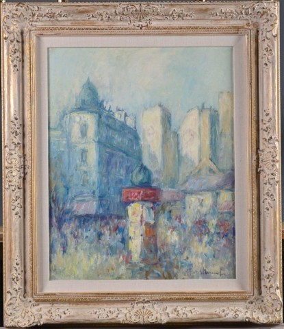 Hans Nowak Oil Painting on