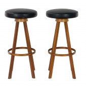 HANS OLSEN, BAR STOOLS, PAIR H