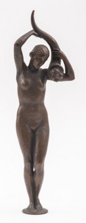 HANS SCHWEGERLE ART DECO BRONZ