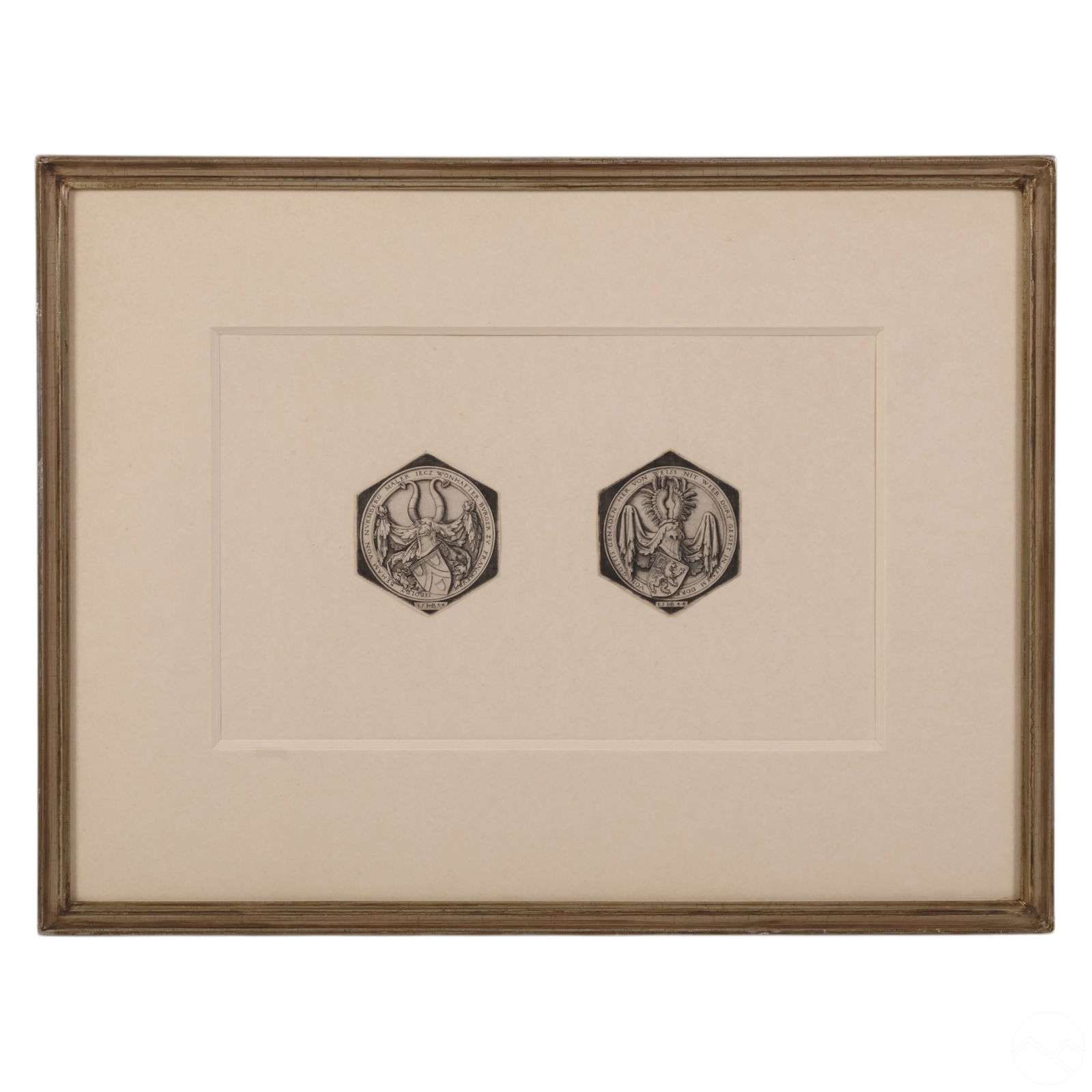 HANS SEBALD BEHAM 1500-1550 COAT OF