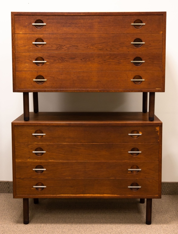 HANS WEGNER TEAK DRESSERS BY RY