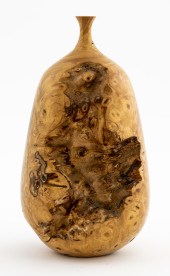 HAP SAKWA SIGNED BUCKEYE BURL