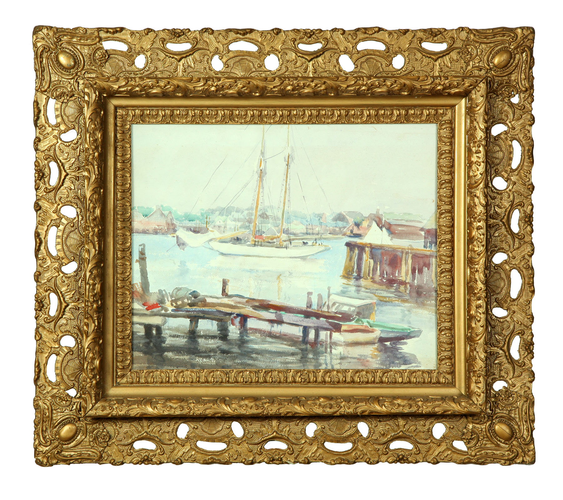 HARBOR SCENE BY ALICE JUDSON (NEW