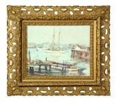HARBOR SCENE BY ALICE JUDSON (