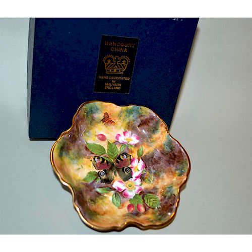 HARCOURT CHINA COVERED BUTTERFLY