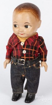 HARD PLASTIC BUDDY LEE DOLLHar