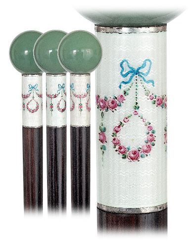 HARD STONE AND ENAMEL DRESS