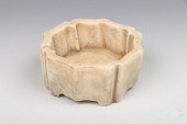 HARD STONE CARVED LOBED BRUSH