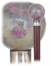 HARD STONE DRESS CANE-Ca. 1920