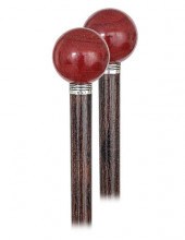HARD STONE DRESS CANE-Ca. 1920