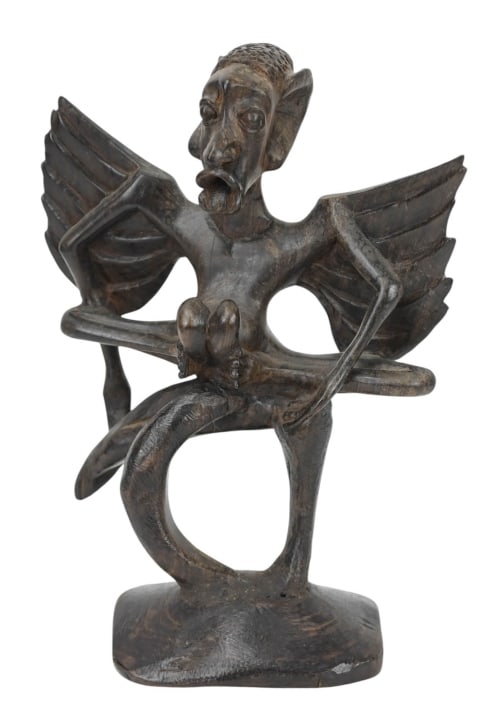 HARD WOOD HAND CARVED PAZUZU