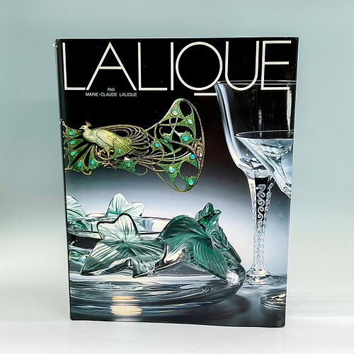 HARDCOVER BOOK, LALIQUE, SIGNED,