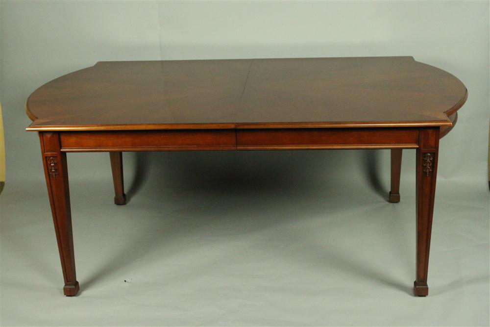 HARDEN CHERRY DINING TABLE WITH TWO
