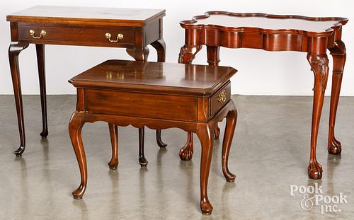 HARDEN QUEEN ANNE MAHOGANY STYLE