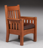 HARDEN SLATTED ARMCHAIR C1910H