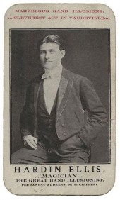 HARDIN ELLIS MAGICIAN THROW-OU