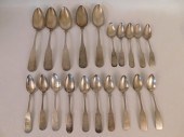 HARDING COIN SILVER SPOONSLot
