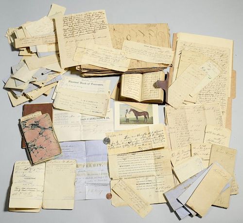 HARDING FAMILY ARCHIVE, ACCOUNT