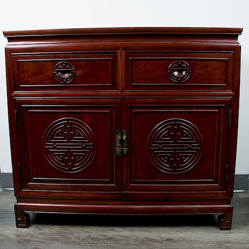 HARDWOOD CABINETA rectangular