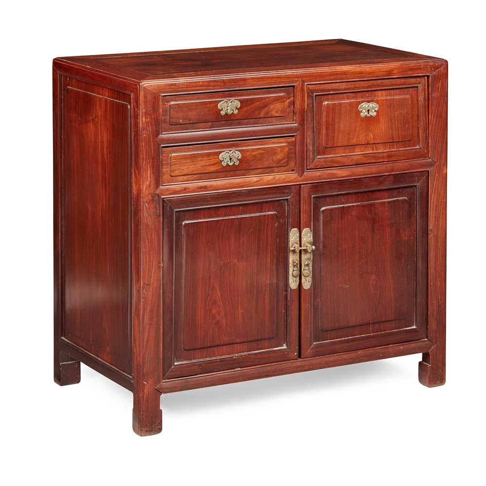 HARDWOOD CHEST OF DRAWERS 20TH