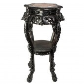 HARDWOOD OCTAGONAL STAND Hardw