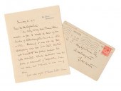 HARDY, THOMAS. ALS RE ATHELHAM