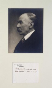 *HARDY THOMAS Autograph note i