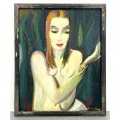 HARI KIDD Painting on Board. F