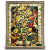 HARI KIDD Painting on Board. T