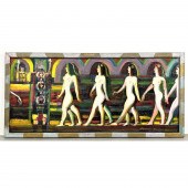 HARI KIDD Painting on Board of