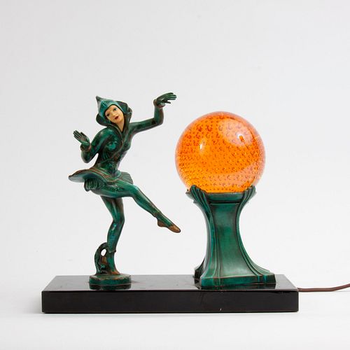 HARLEQUIN DANCER ART DECO