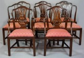 HARLEQUIN SET OF EIGHT GEORGE