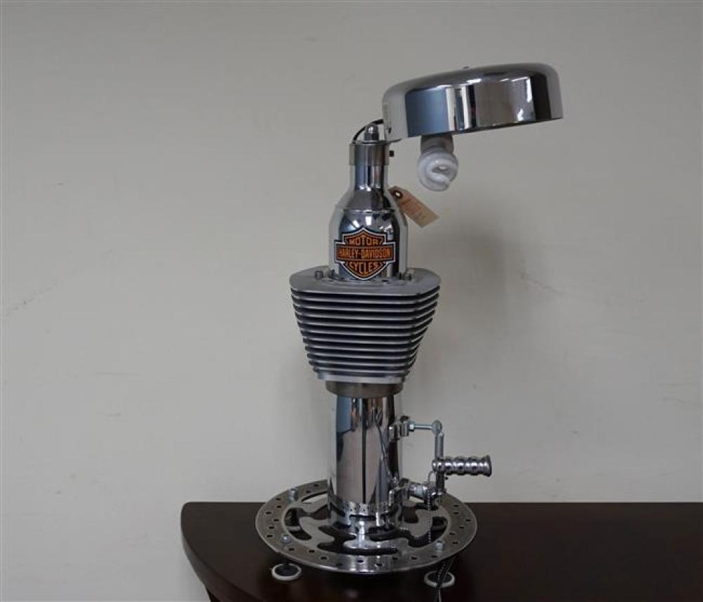 HARLEY DAVIDSON 'FATBOY' MOUNTED AS
