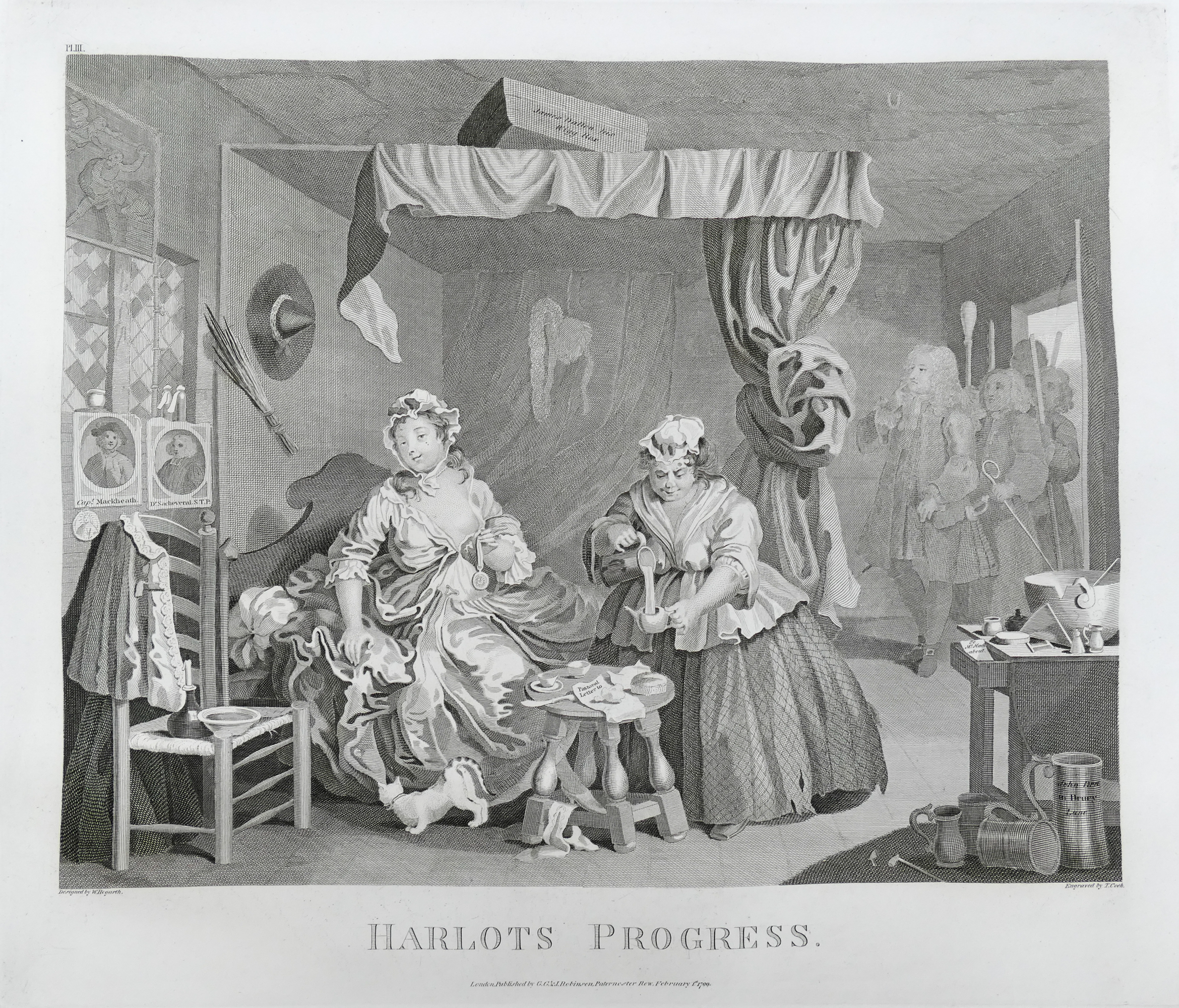 Harlot's Progress' Etchings by