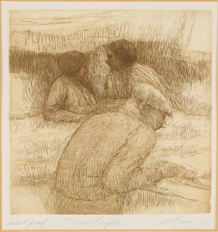 HAROLD ALTMAN LITHOGRAPH THREE