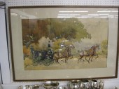 Harold Breul Watercolor of Coa