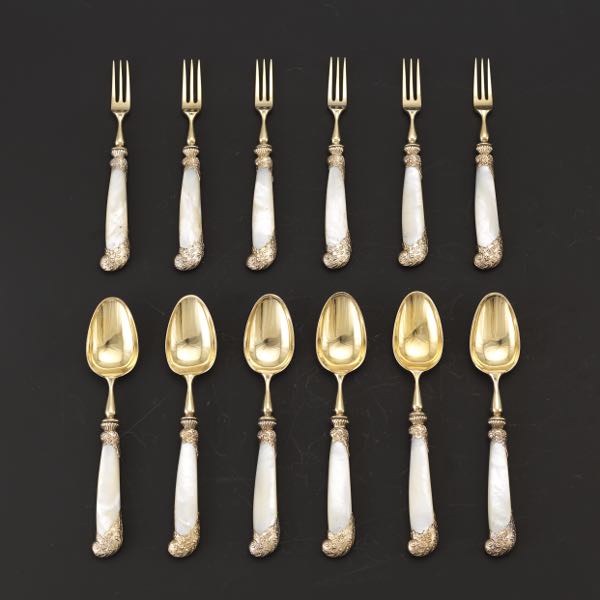 HAROLD CHILDS, STERLING GILT SILVER