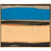 HAROLD COHEN, OIL ON CANVAS, 1