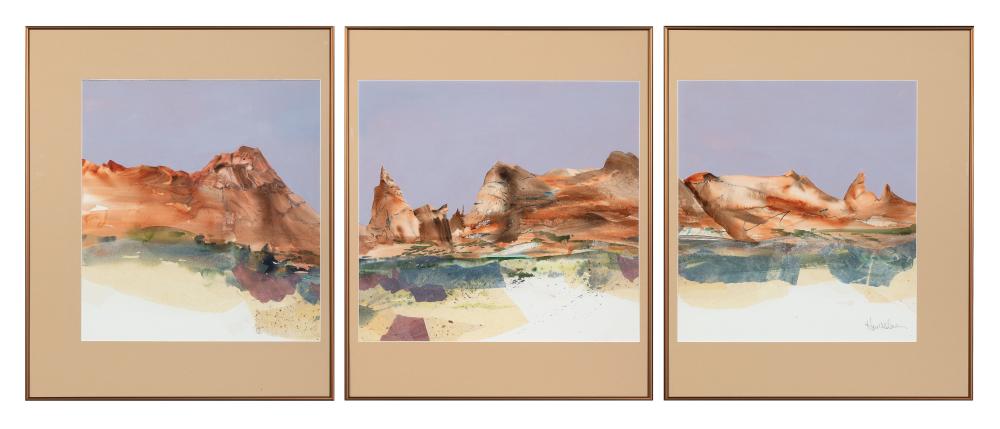 HAROLD E. LARSEN, TRIPTYCH