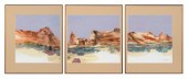 HAROLD E. LARSEN, TRIPTYCH LAN