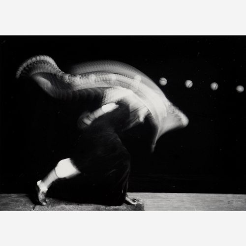 HAROLD EDGERTON "PITCHER" SIGNED