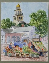 HAROLD HUMPHREY WATERCOLOR ON