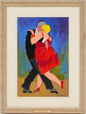 HAROLD KRAUS O/B PAINTING, CHA